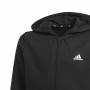 Giacca Sportiva da Bambini Adidas Essentials Nero