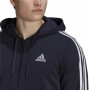 Giacca Sportiva da Uomo Adidas Essentials French Terry 3 Blu scuro