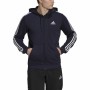 Giacca Sportiva da Uomo Adidas Essentials French Terry 3 Blu scuro