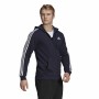 Giacca Sportiva da Uomo Adidas Essentials French Terry 3 Blu scuro