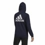 Giacca Sportiva da Uomo Adidas Essentials French Terry Big Blu scuro