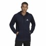 Giacca Sportiva da Uomo Adidas Essentials French Terry Big Blu scuro