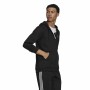 Giacca Sportiva da Uomo Adidas French Terry Big Logo Nero