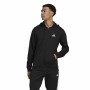 Giacca Sportiva da Uomo Adidas French Terry Big Logo Nero