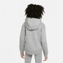 Giacca Sportiva da Bambini Nike Sportswear Club Grigio