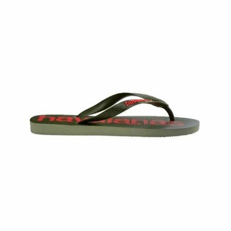 Ciabatte da Donna Havaianas Logomania Oliva