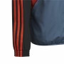 Giacca Sportiva da Bambini Adidas Colorblock Nero