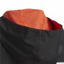 Giacca Sportiva da Bambini Adidas Colorblock Nero