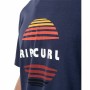 Maglia a Maniche Corte Uomo Rip Curl El Mama Blu scuro Uomo