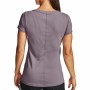 Maglia a Maniche Corte Donna Under Armour HeatGear Viola