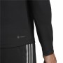 Maglia a Maniche Lunghe Uomo Adidas 1/4-Zip Nero