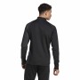 Maglia a Maniche Lunghe Uomo Adidas 1/4-Zip Nero