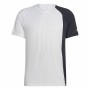 Maglia a Maniche Corte Uomo Adidas ColourBlock Bianco