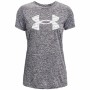 Maglia a Maniche Corte Donna Under Armour Tech Twist Grigio