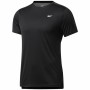 Maglia a Maniche Corte Uomo Reebok Workout Ready Tech Nero