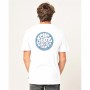 Maglia a Maniche Corte Uomo Rip Curl Wetty Party Bianco