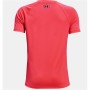 Maglia a Maniche Corte Bambino Under Armour Tech Hybrid Rosso