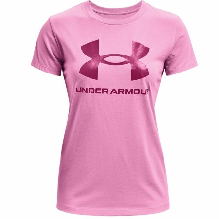 Maglia a Maniche Corte Donna Under Armour Graphic Rosa