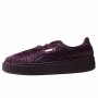 Scarpe Sportive da Donna Puma Suede Platform Eletal Porpora