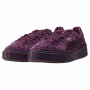 Scarpe Sportive da Donna Puma Suede Platform Eletal Porpora