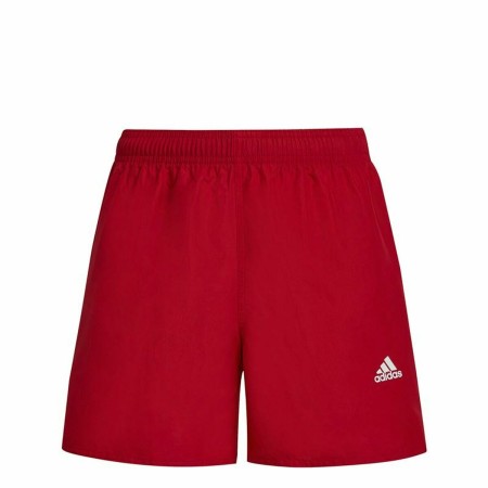 Costume da Bagno Bambino Adidas Classic Badge of Sport Rosso