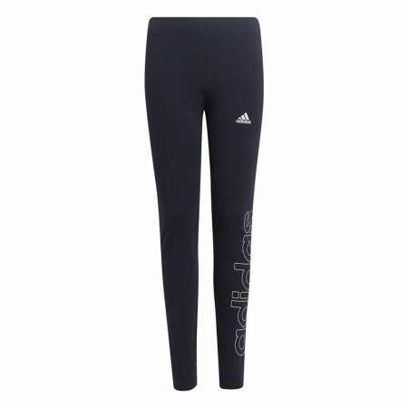 Leggings Sportivi Adidas Essentials Ink Blu Marino