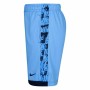 Pantaloncini Sportivi per Bambini Nike Dry Fit Trophy Azzurro Nero