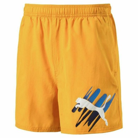 Pantaloncini Sportivi per Bambini Puma Style Summer Arancio