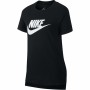 Maglia a Maniche Corte per Bambini Nike Sportswear Nero