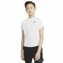 Maglia a Maniche Corte per Bambini Nike Court Dri-FIT Victory Bianco