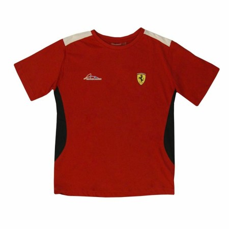 Maglia a Maniche Corte per Bambini Precisport Ferrari Rosso (14 Anni)