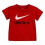 Maglia a Maniche Corte per Bambini Nike Rosso