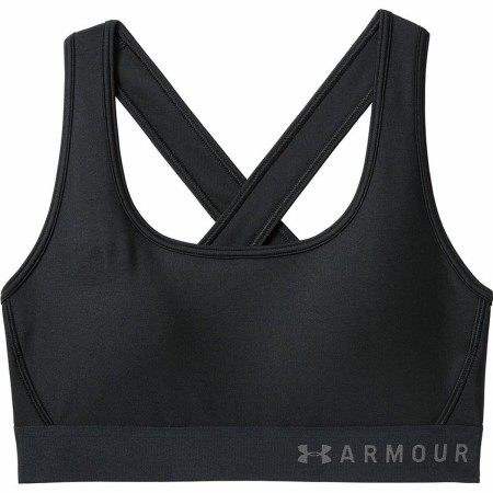 Reggiseno Sportivo Under Armour Mid Crossback Nero