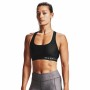 Reggiseno Sportivo Under Armour Mid Crossback Nero