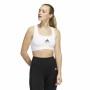 Reggiseno Sportivo Adidas PowerReact Training Bianco