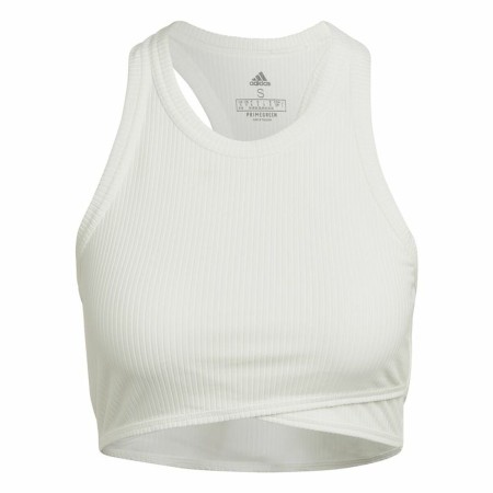 Reggiseno Sportivo Adidas Yoga Studio Bianco