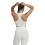 Reggiseno Sportivo Adidas Yoga Studio Bianco