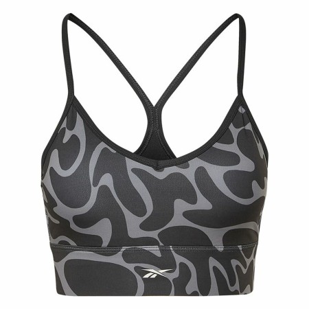 Reggiseno Sportivo Reebok Workout Ready Nero Grigio