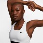 Reggiseno Sportivo Nike Swoosh Bianco