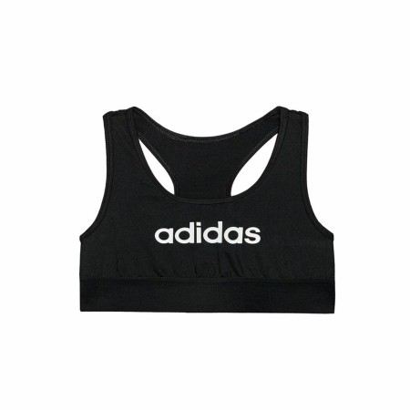 Reggiseno Sportivo Adidas Sports Single Jersey Per bambini Nero