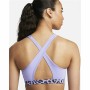 Reggiseno Sportivo Nike Dri-FIT Swoosh Azzurro