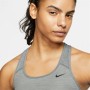 Reggiseno Sportivo Nike Swoosh Grigio scuro