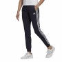 Pantalone Lungo Sportivo Adidas Essentials French Terry 3 Stripes Donna Blu scuro