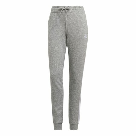 Pantalone Lungo Sportivo Adidas Essentials French Terry 3 Stripes Donna Grigio