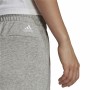 Pantaloncino Sportivo Adidas Essentials Slim Logo Donna Grigio