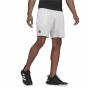 Pantaloni Corti Sportivi da Uomo Adidas Club Stetch Bianco