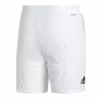 Pantaloni Corti Sportivi da Uomo Adidas Club Stetch Bianco