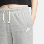 Pantalone Lungo Sportivo Nike Sportswear Gym Vintage Grigio Donna