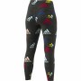 Pantalone Lungo Sportivo Adidas Brand Love 7/8 Donna Nero