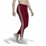 Pantalone Lungo Sportivo Adidas Loungewear Bordeaux Donna